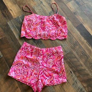 Lilly Pulitzer Crop set
